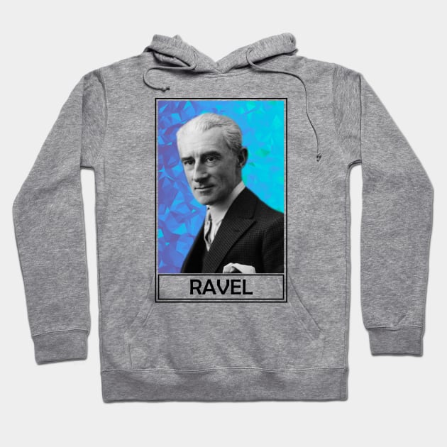 Maurice Ravel Hoodie by TheMusicophile
